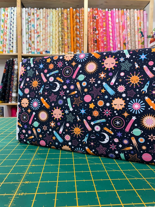 Cotone Americano Cosmic Cowboy Cosmos