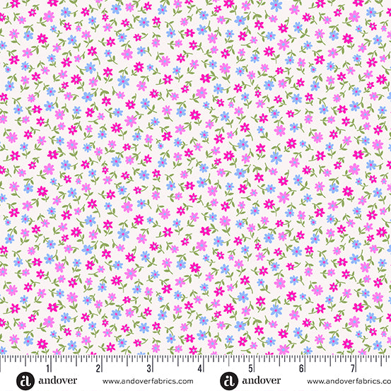 cotone-americano-makower-fabrics-daisy-press-pink
