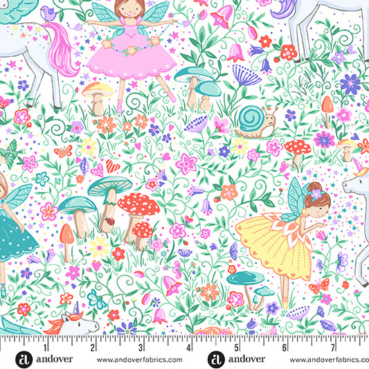 cotone-americano-makower-fabrics-fairy-dust-magic-garden