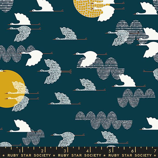 Cotone Americano Koi Pond Peacock