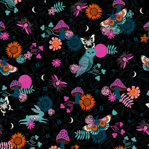 Cotone Americano Firefly Twilight Black