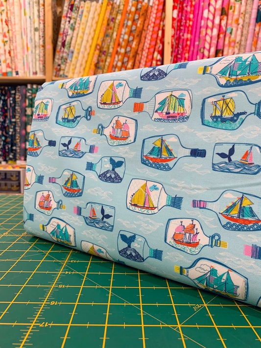 Cotone Americano Sirens Seas Mariner's Memory
