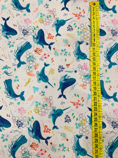 Cotone Americano Sirens Seas Ocean Song