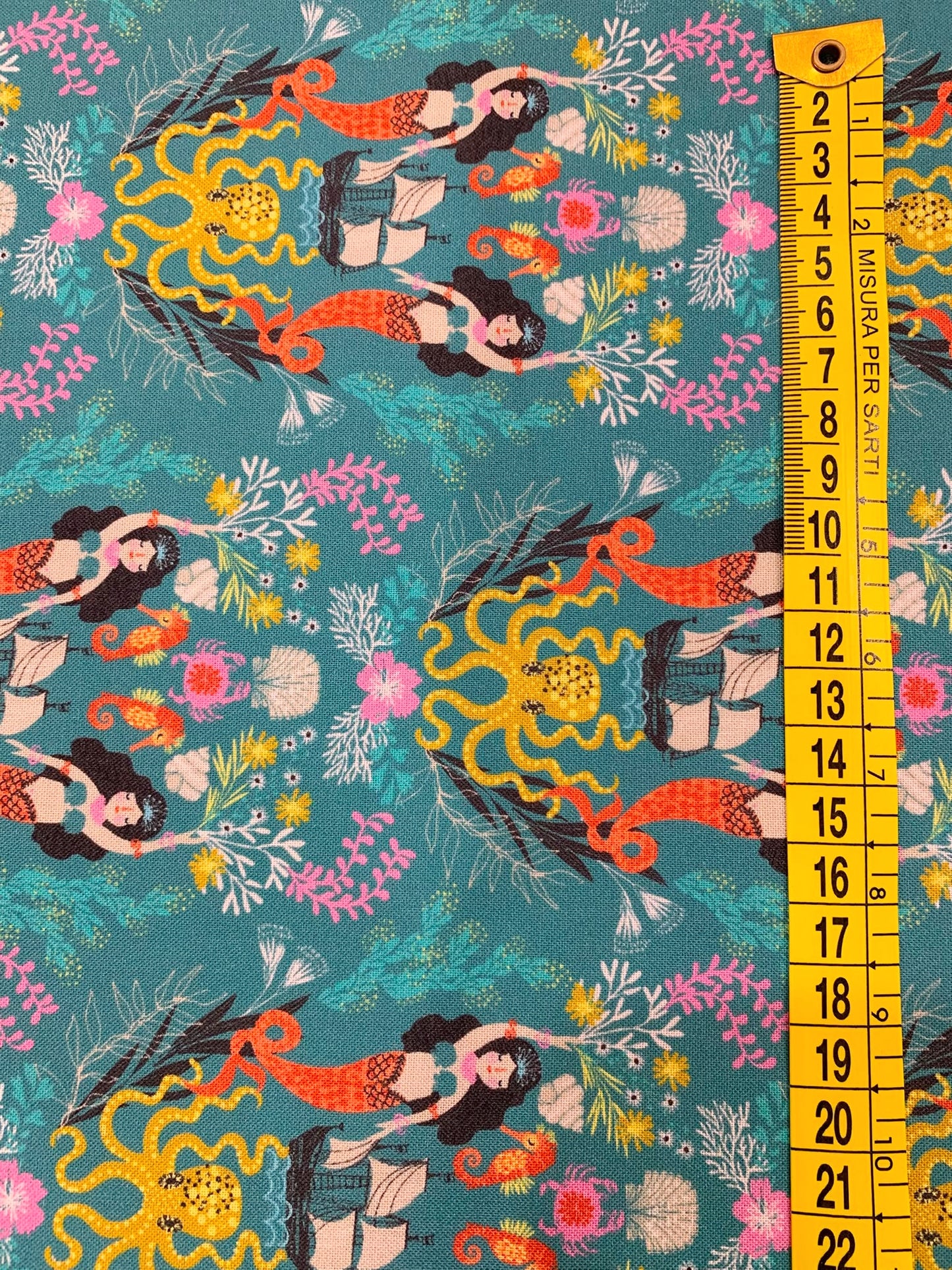 Cotone Americano Sirens Seas Pearl & Tide