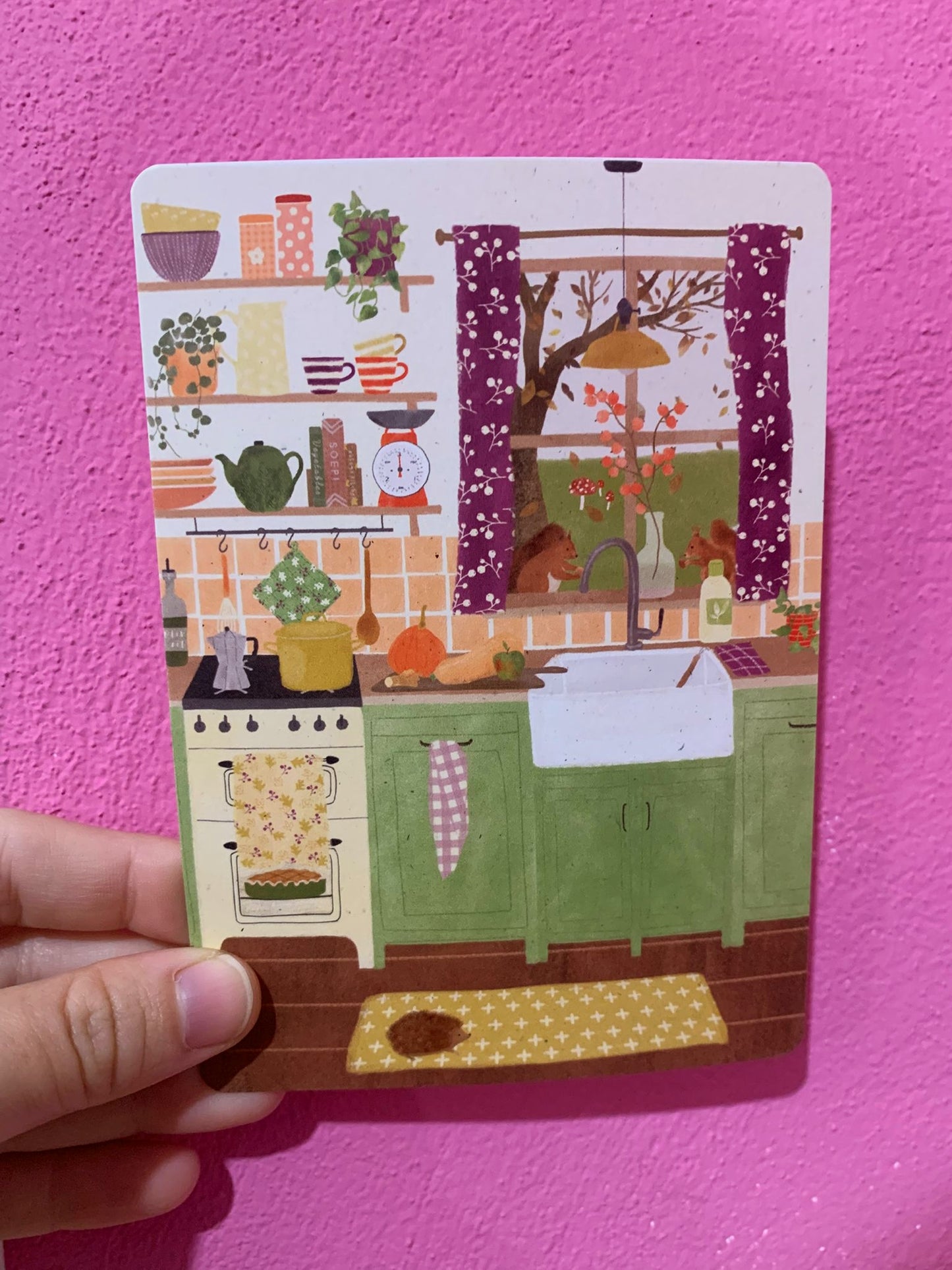 Cartolina Cucina Autunnale