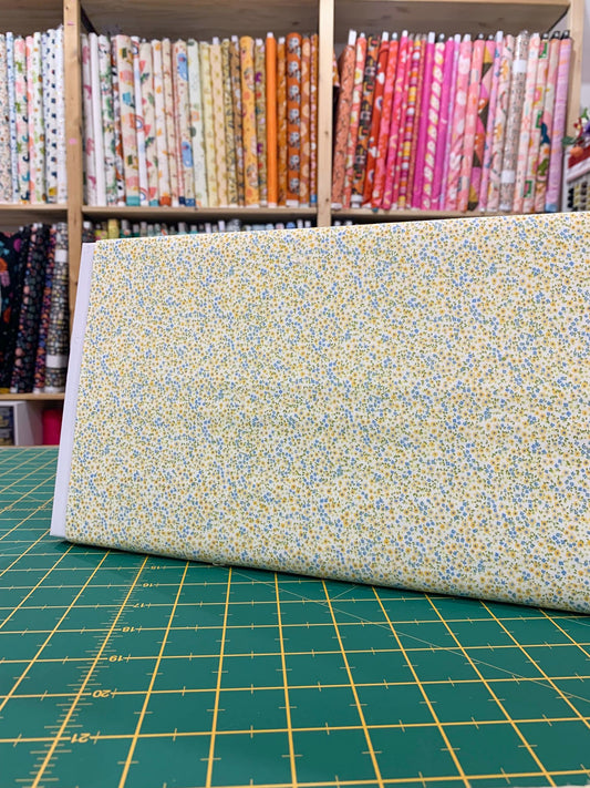 Cotone Americano Ditzy Yellow