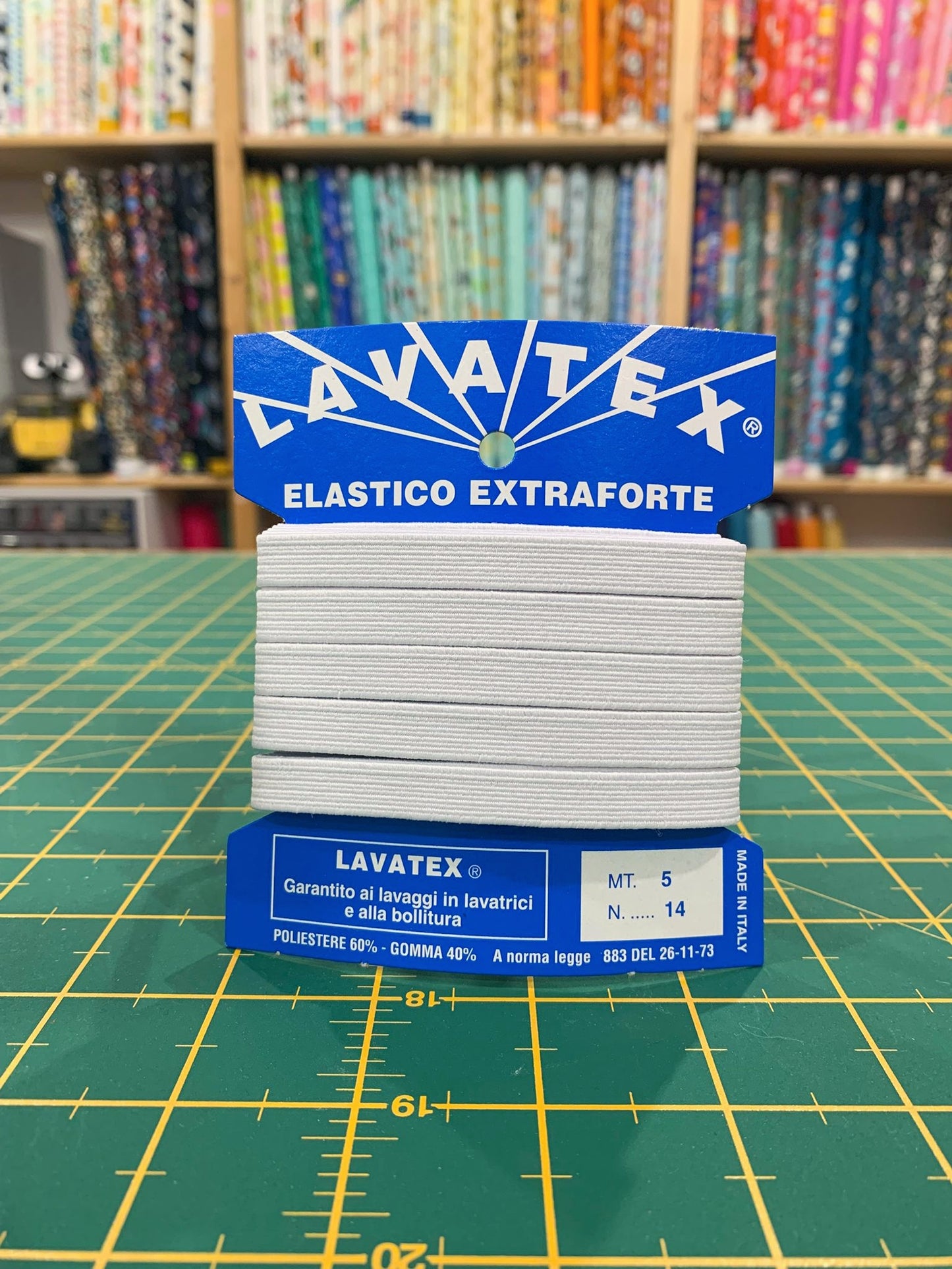 Elastico Bianco N.14