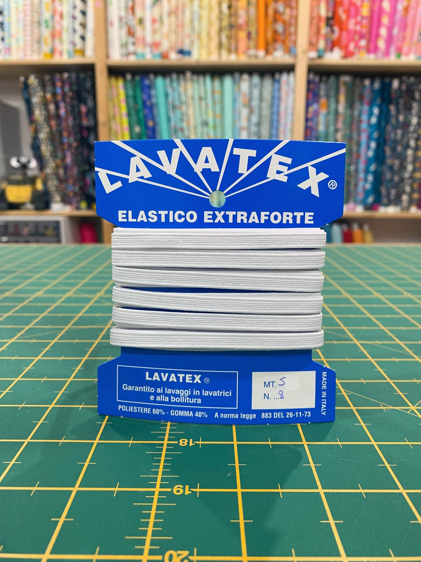 Elastico Bianco N.8