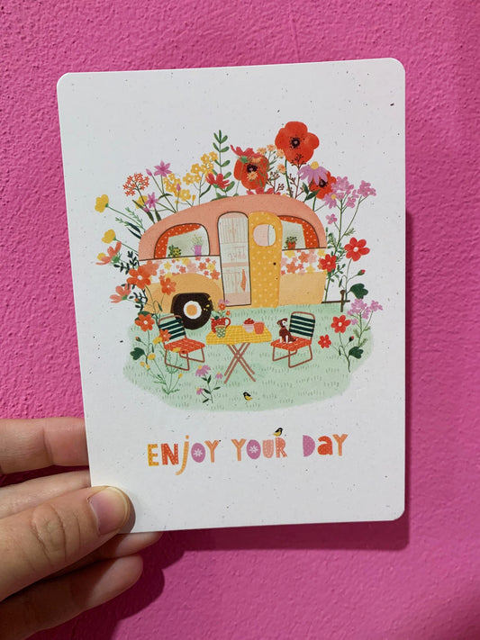 Cartolina Enjoy Your Day