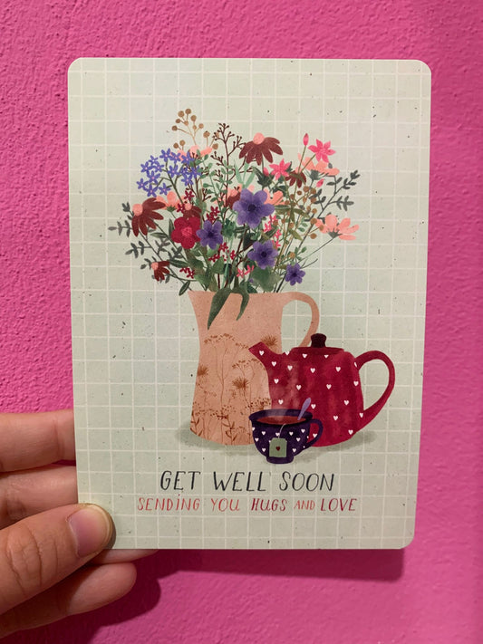 Cartolina Get Well Soon