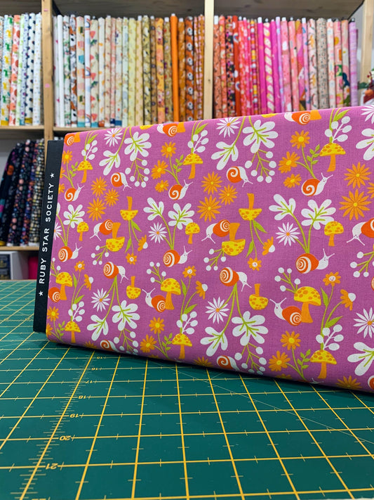 Cotone Americano Animal Animal Heliotrope Snail Garden