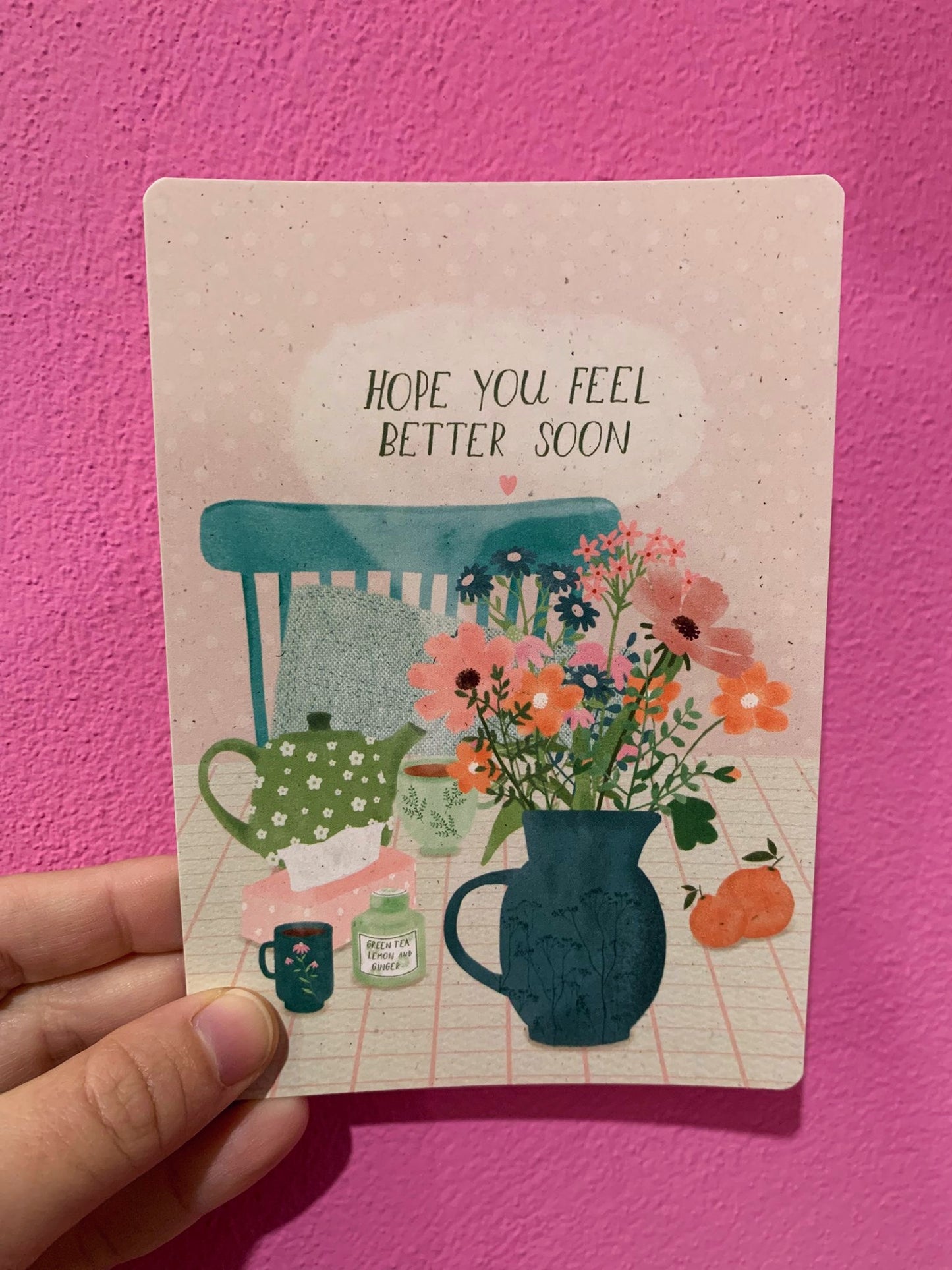 Cartolina Hope You Feel Better Soon