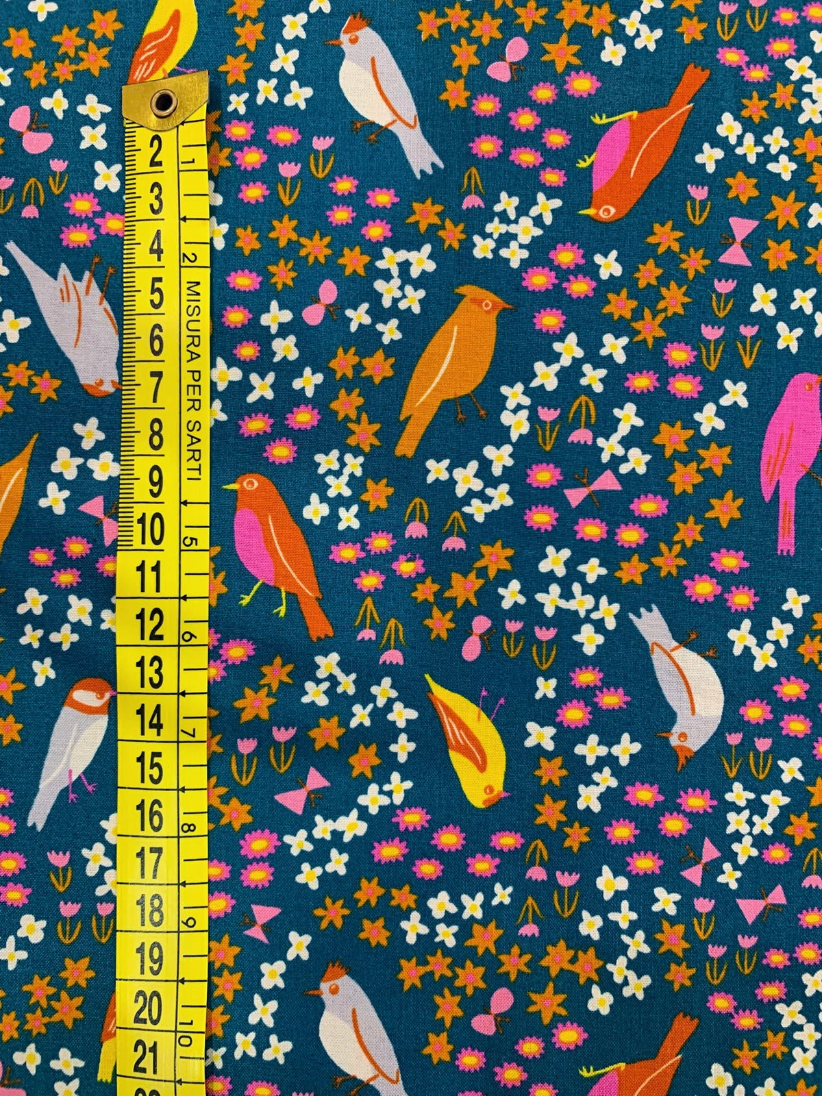 Cotone Americano Bird Is The Word Spark Birds - Uccellini & Micro Fiori