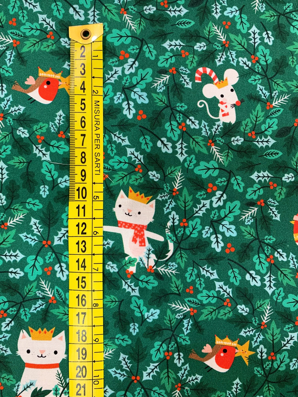 Cotone Americano Cosy Christmas Animals - Animali a Natale
