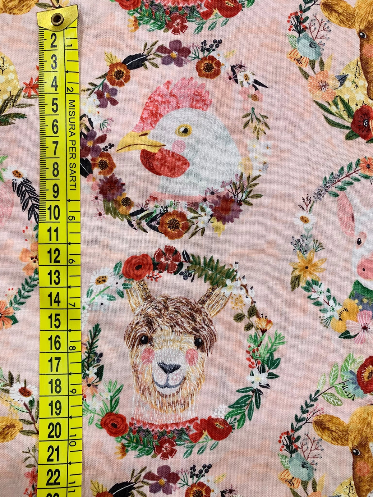 Cotone Americano Farm Friends By Mia Charro - Animali Della Fattoria