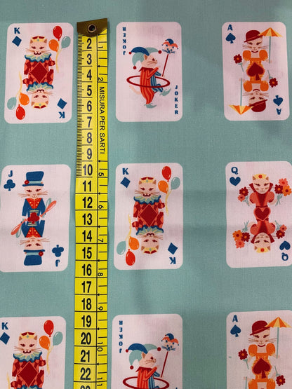 Cotone Americano Purr Parade Whisker Deck - Carte Da Gioco Con Gatti