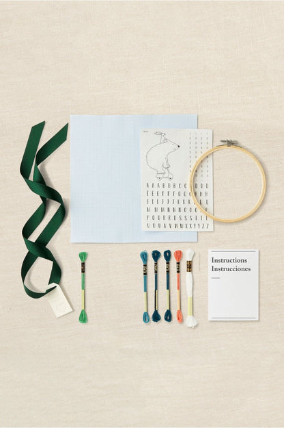 Gift Of Stitch - Kit Ricamo Orso Su Scooter