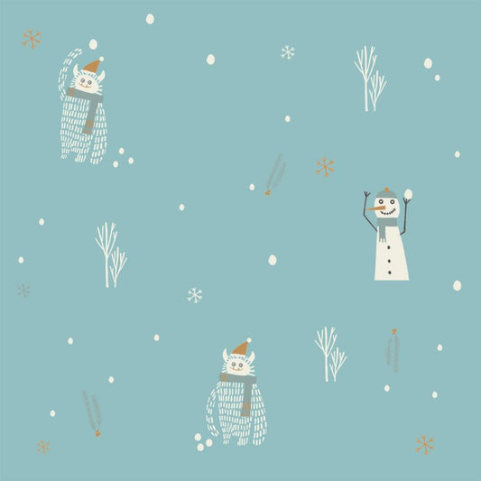 popelin-cotone-yeti-and-snowman-katia-fabrics