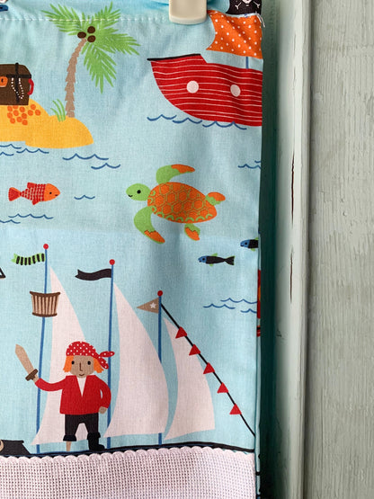 Sacchetta Pirati con Ricamo a Macchina Personalizzato