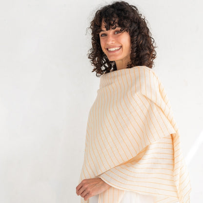 Promo Scampolo Sari Fluor Arancio 200 x 150 cm