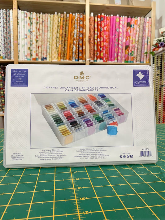 Cofanetto Organizer Portafili con Farfalline