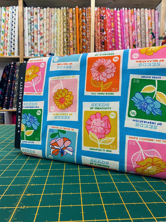 Cotone Americano Seeds Novelty Garden Retro Blue