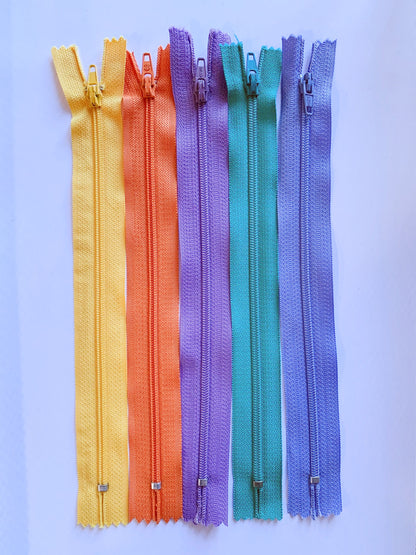 Set Cernierine Colori Assortiti Cm 20