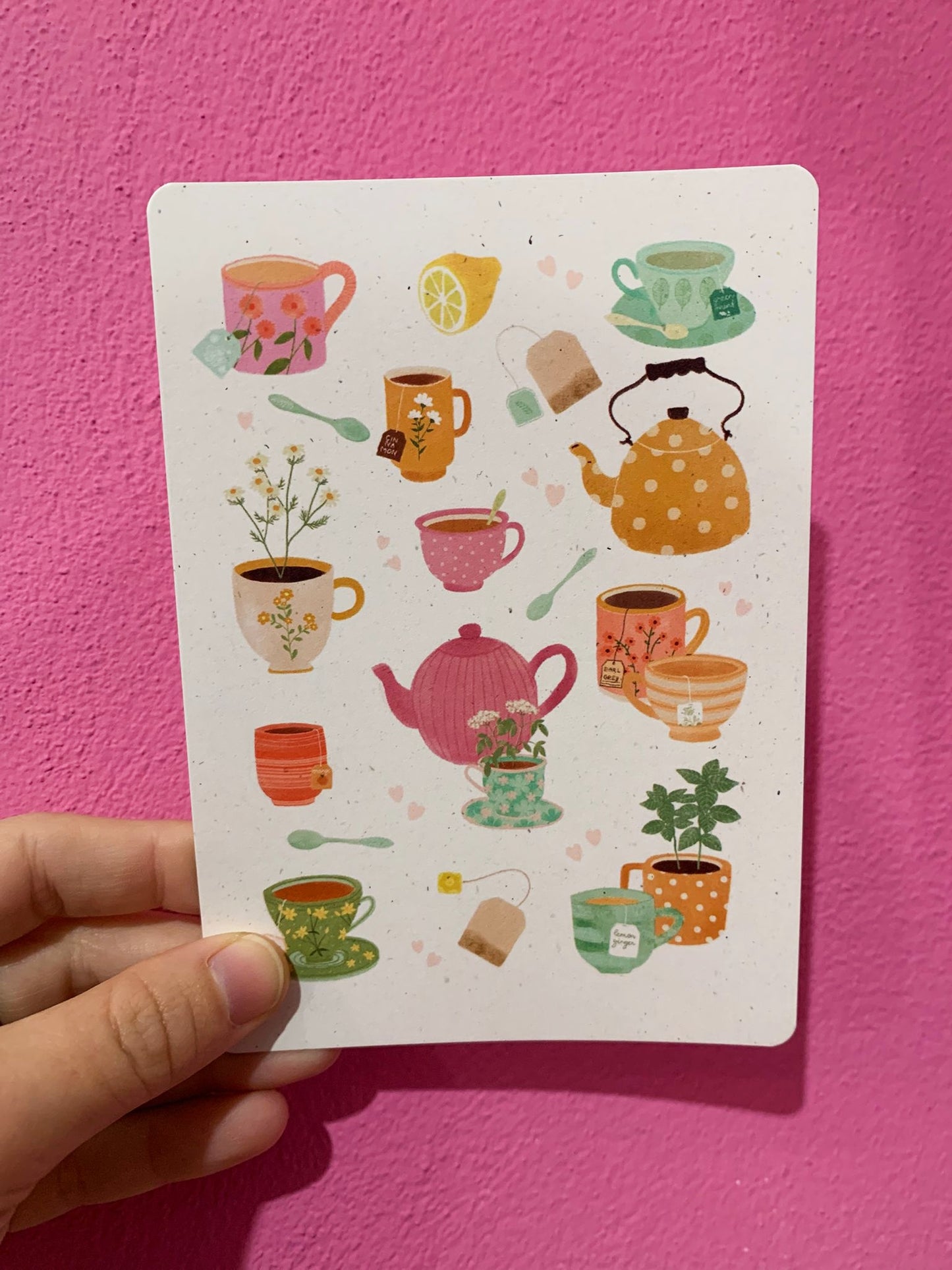 Cartolina Tea Love