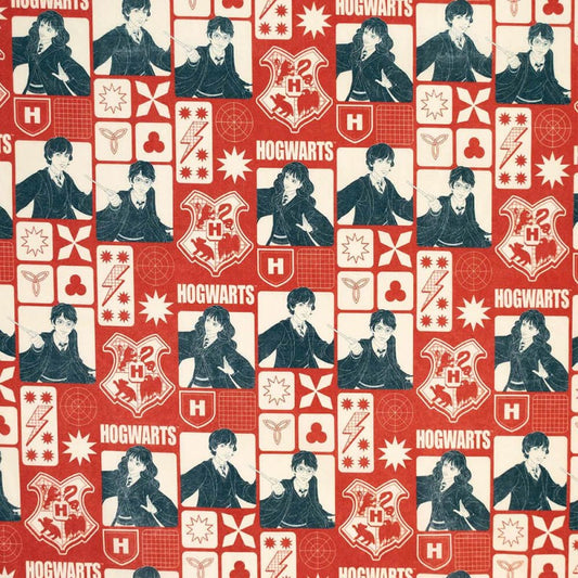 Promo Scampolo Popelin Hogwarts 200 x 150 cm